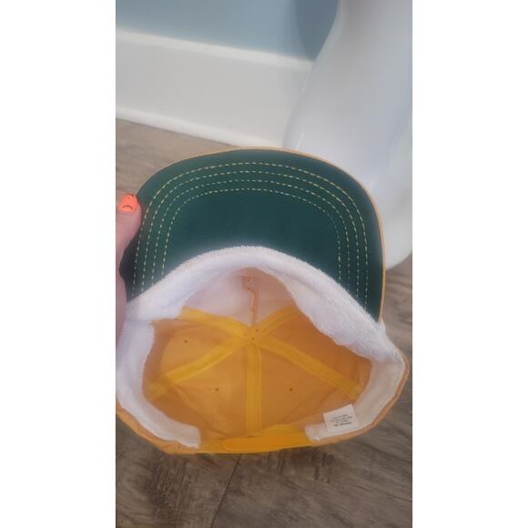 Vintage Chapeaux Inc Yellow Rope Snapback Hat USA Made 80s 90s Style NWT - Picture 5 of 7